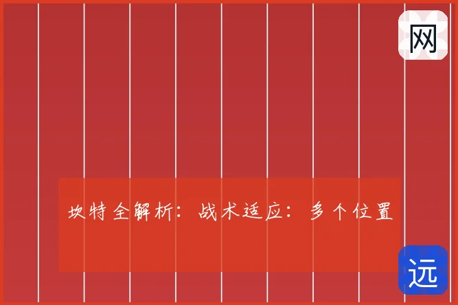 坎特全解析:战术适应:多个位置